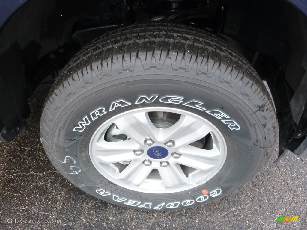 2017 F150 XL SuperCab 4x4 - Blue Jeans / Black photo #10