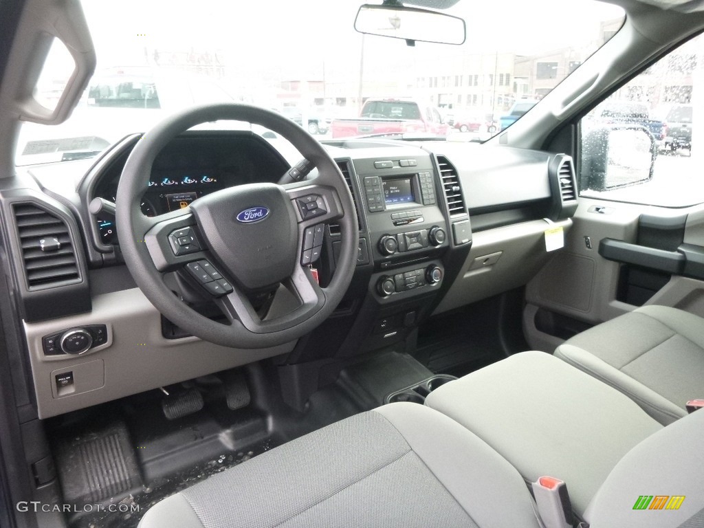 2017 F150 XL SuperCab 4x4 - Blue Jeans / Black photo #13