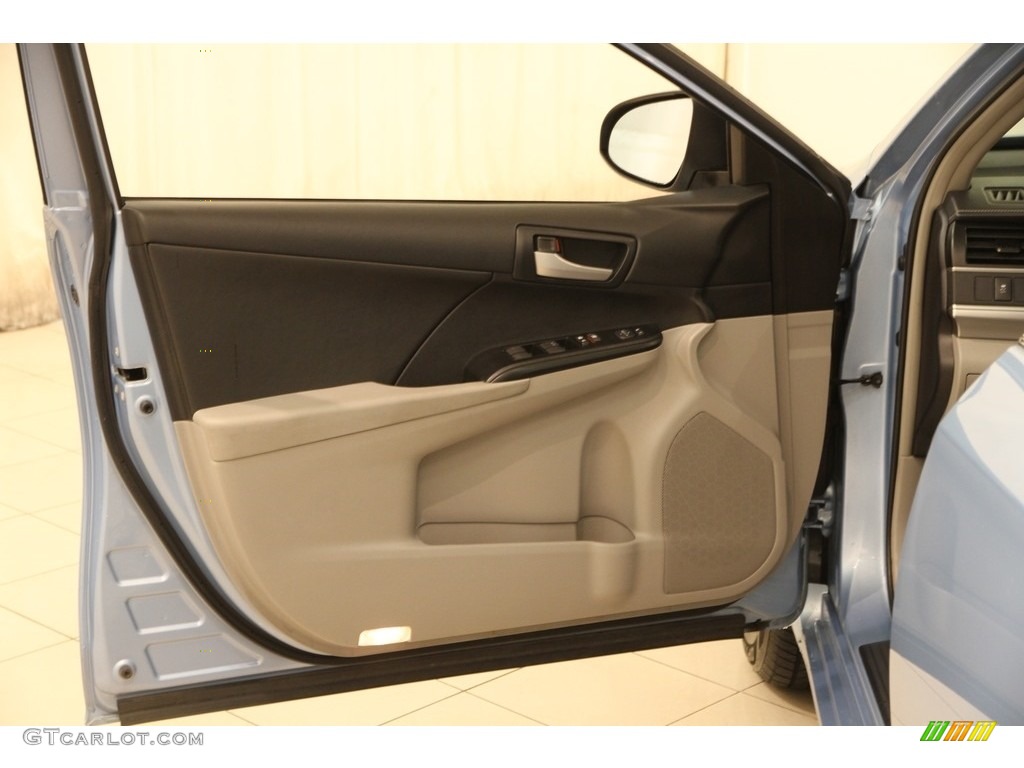 2014 Camry LE - Clearwater Blue Metallic / Ash photo #4
