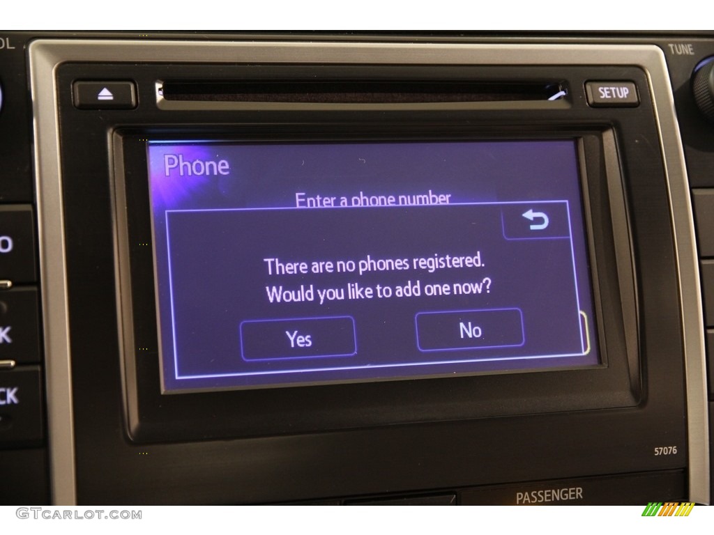 2014 Camry LE - Clearwater Blue Metallic / Ash photo #10