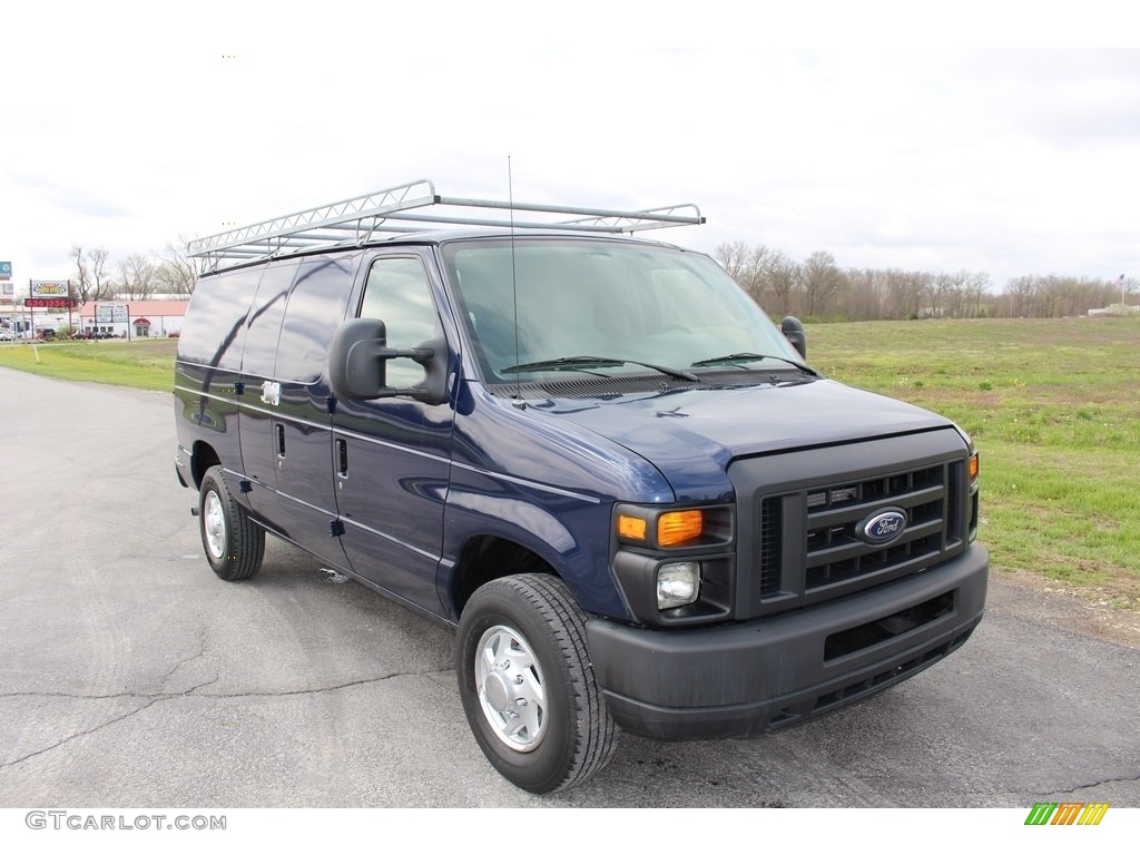 2014 E-Series Van E250 Cargo Van - Dark Blue Pearl / Medium Flint photo #6