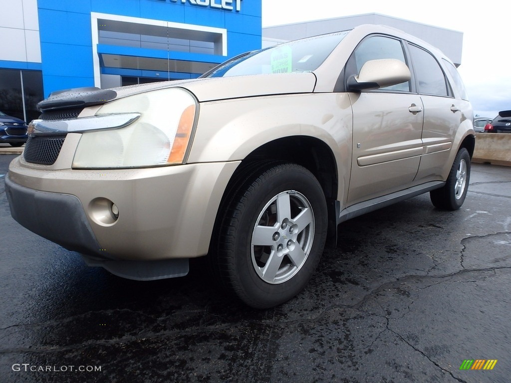 2006 Equinox LT AWD - Sandstone Metallic / Light Cashmere photo #2