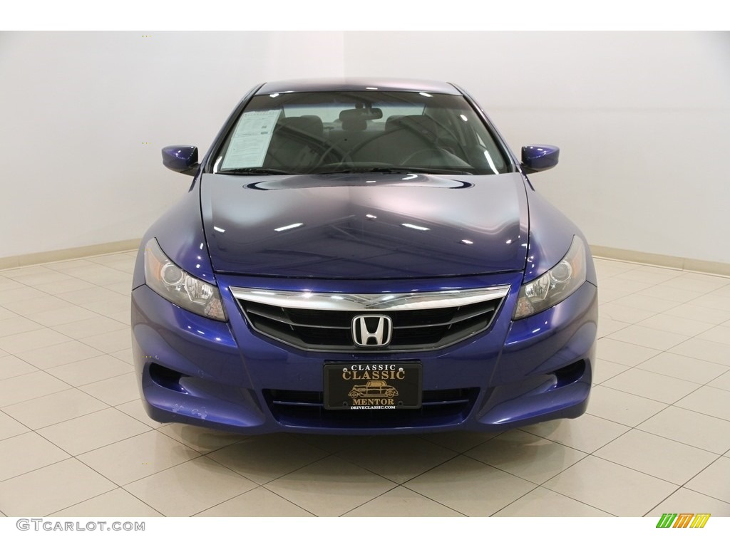 2011 Accord LX-S Coupe - Belize Blue Pearl / Black photo #2