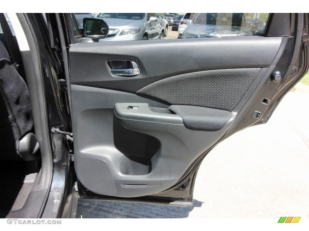 2015 CR-V EX - Crystal Black Pearl / Black photo #22