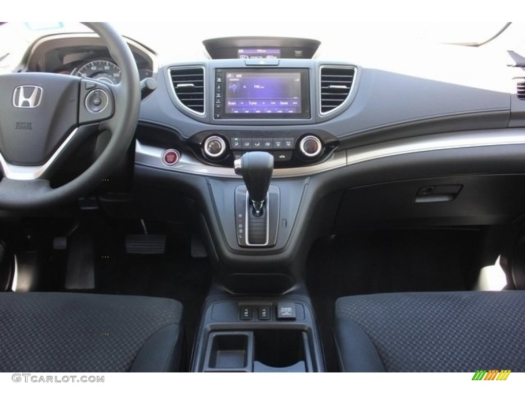 2015 CR-V EX - Crystal Black Pearl / Black photo #29