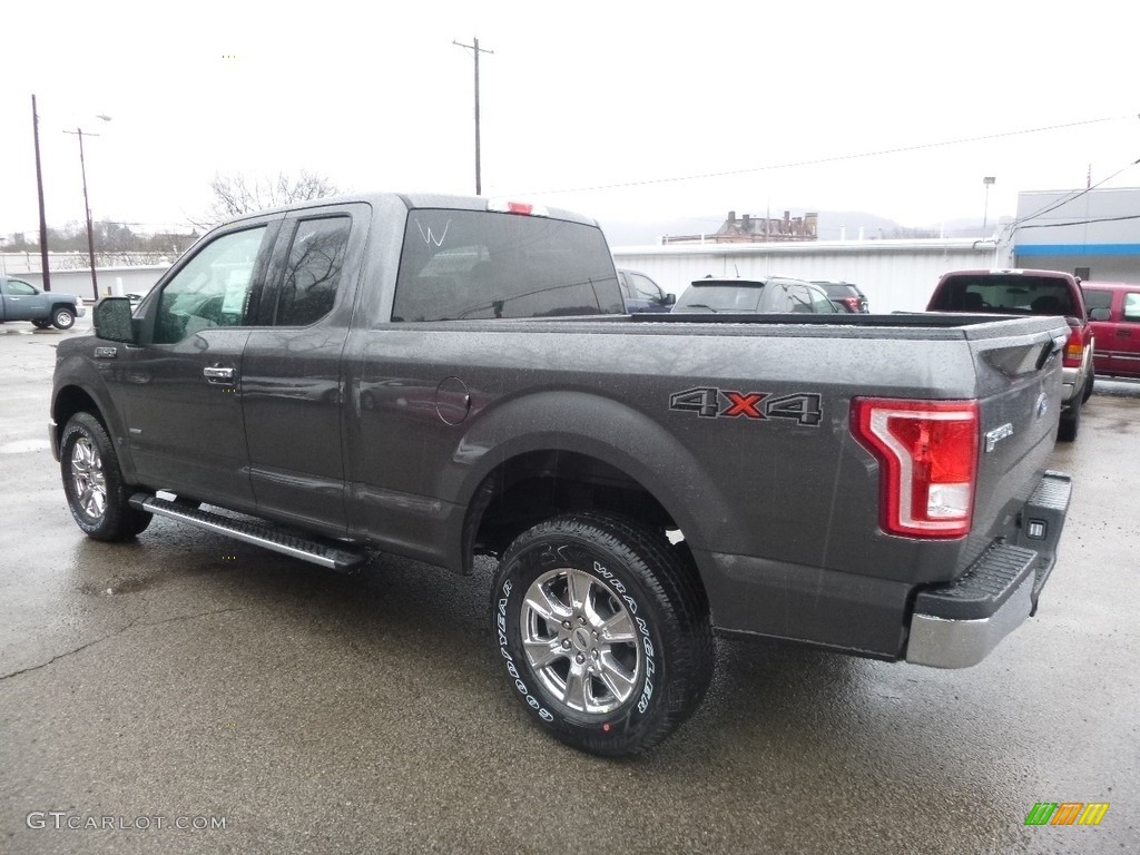 2017 F150 XLT SuperCab 4x4 - Magnetic / Light Camel photo #4