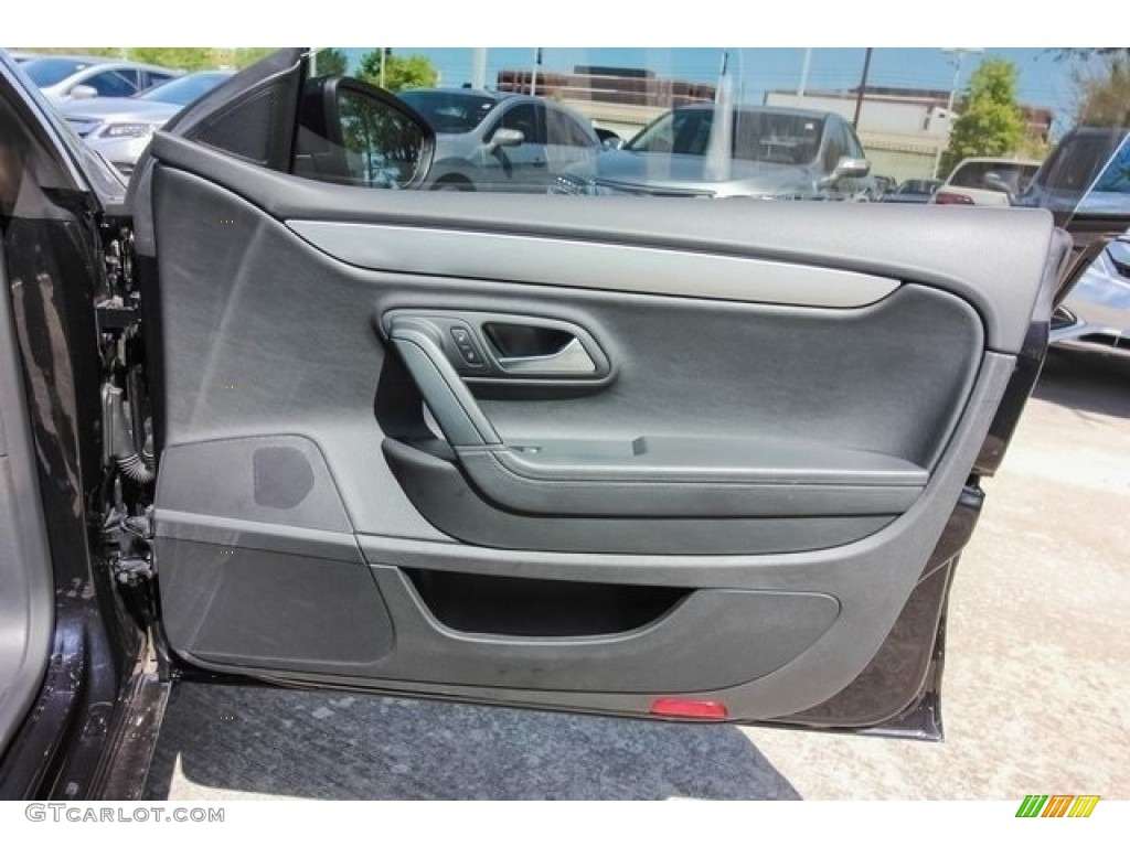 2016 Volkswagen CC 2.0T Sport Black Door Panel Photo #119685426