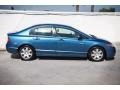 Atomic Blue Metallic - Civic LX Sedan Photo No. 8