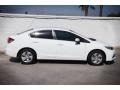 Taffeta White - Civic LX Sedan Photo No. 8