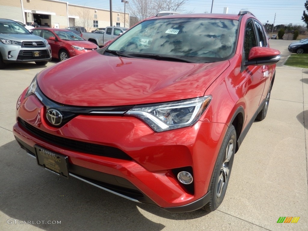 Barcelona Red Metallic Toyota RAV4