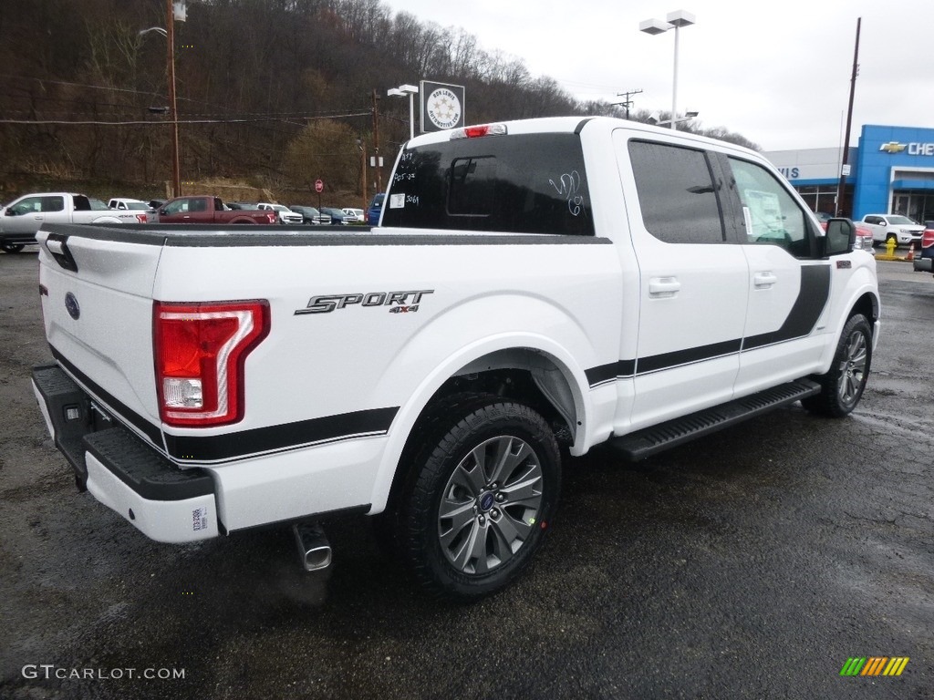 2017 F150 XLT SuperCrew 4x4 - Oxford White / Black Special Edition Package photo #2