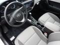 Ash Gray Front Seat Photo for 2017 Toyota Corolla #119688268