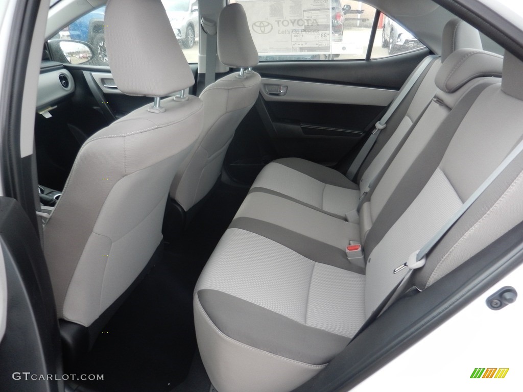 2017 Toyota Corolla LE Eco Rear Seat Photo #119688291