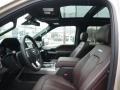 2017 Ford F150 Limited Brunello Interior Front Seat Photo