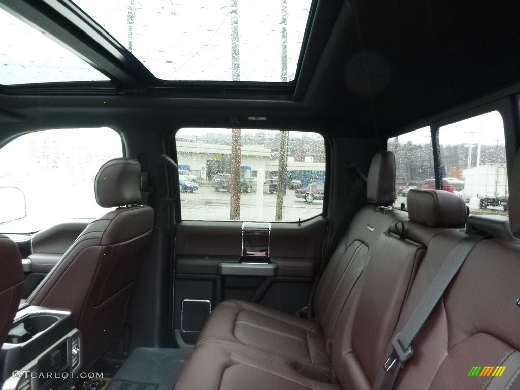 2017 Ford F150 Platinum SuperCrew 4x4 Rear Seat Photos