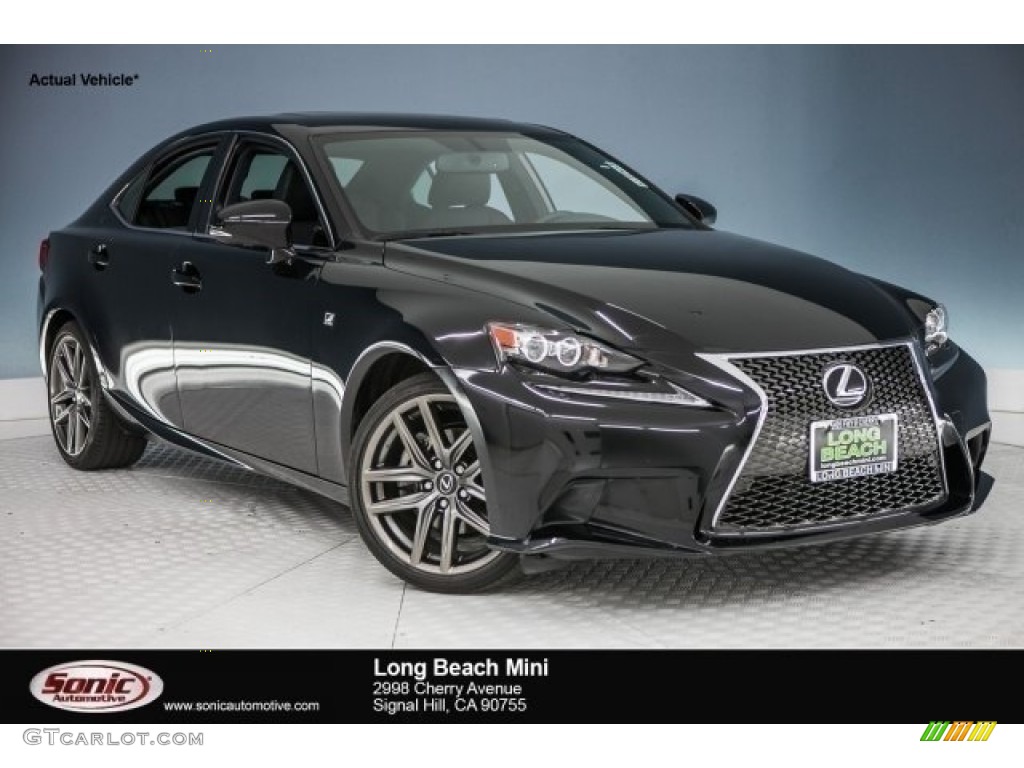 2014 IS 250 F Sport - Obsidian Black / Black photo #1