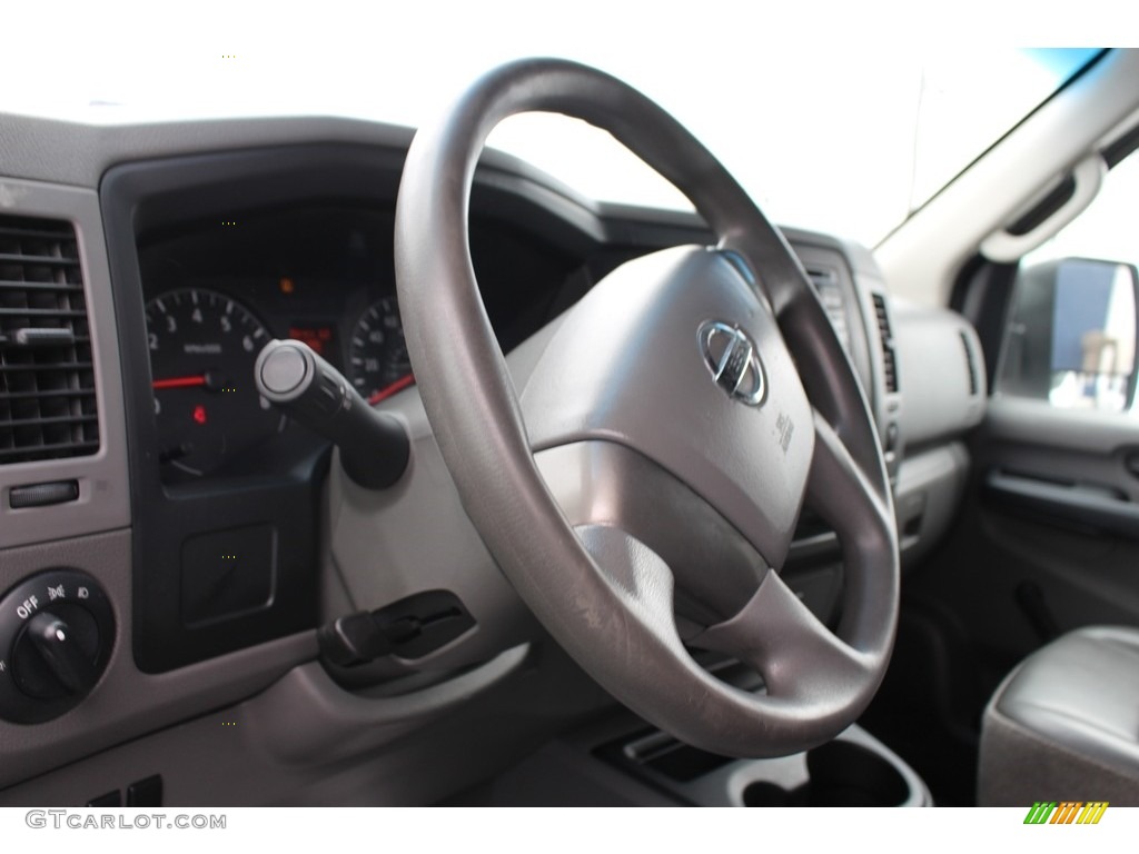 2012 NV 2500 HD S High Roof - Blizzard White / Charcoal photo #23