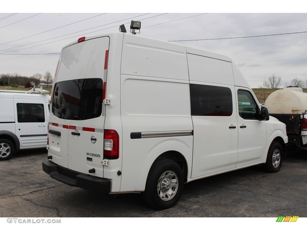 2012 NV 2500 HD S High Roof - Blizzard White / Charcoal photo #28
