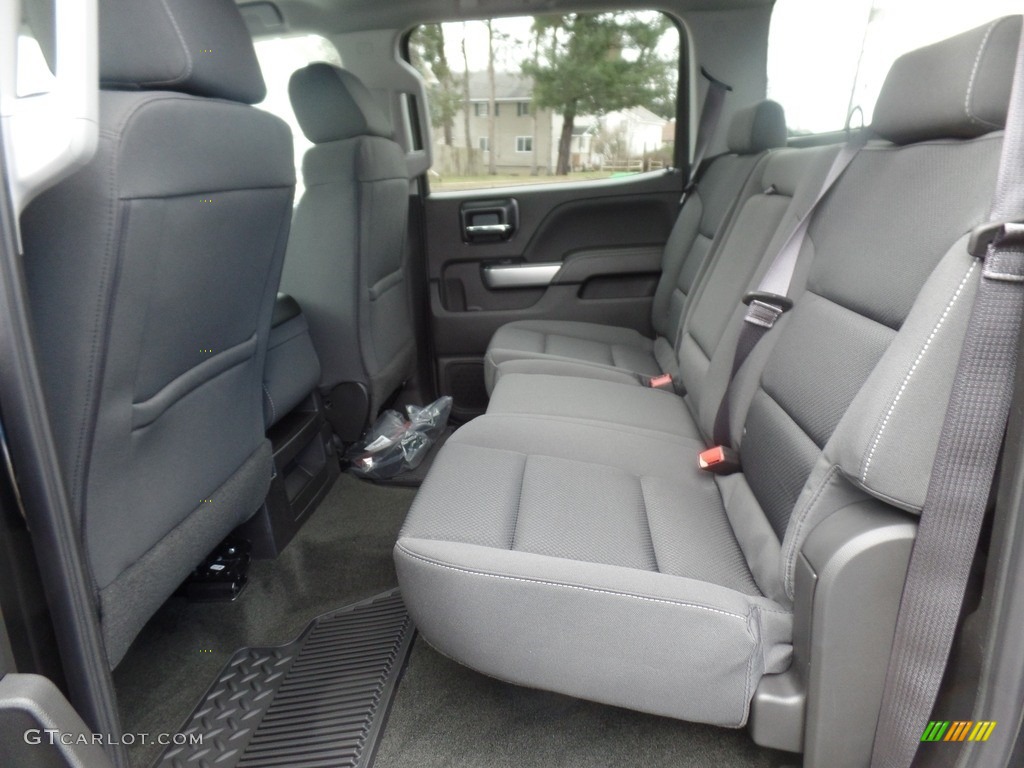 Jet Black Interior 2017 Chevrolet Silverado 2500HD LT Crew Cab 4x4 Photo #119690329