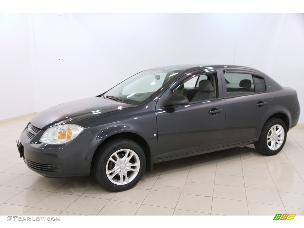2008 Cobalt LS Sedan - Slate Metallic / Gray photo #3