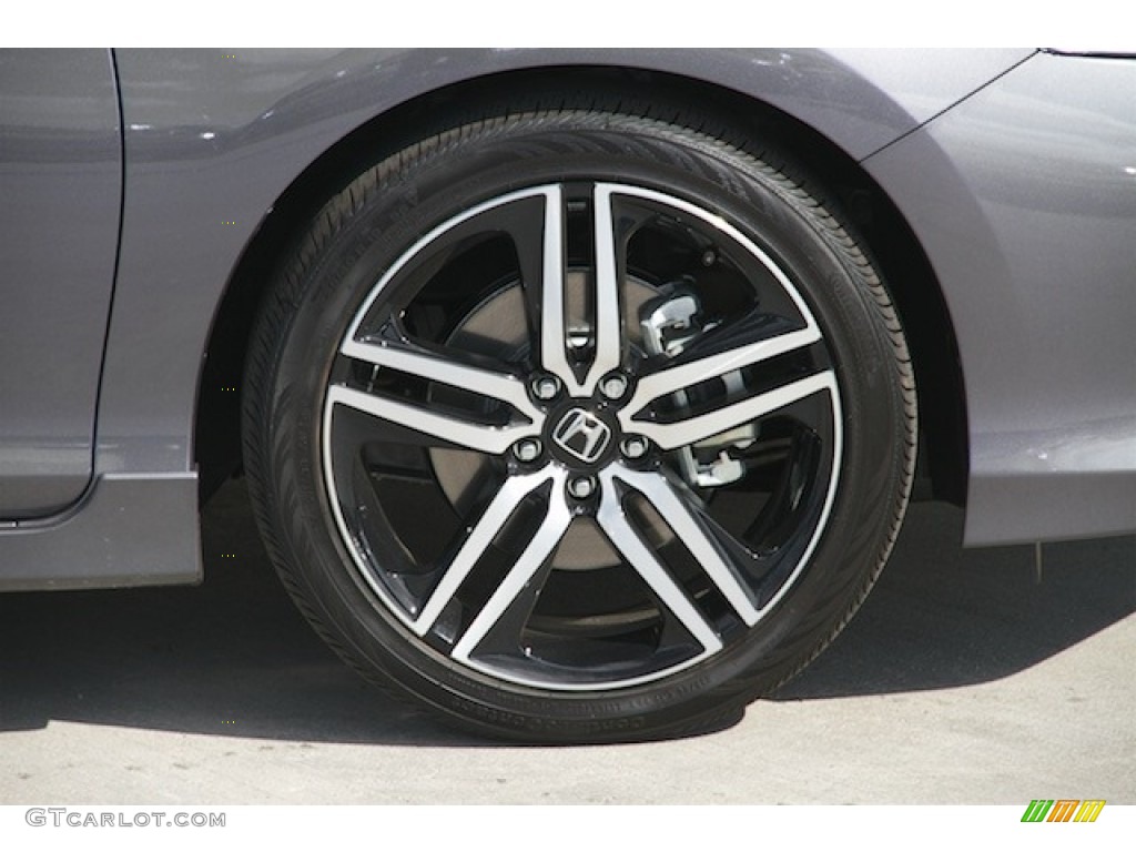 2017 Accord Sport Special Edition Sedan - Modern Steel Metallic / Black photo #5