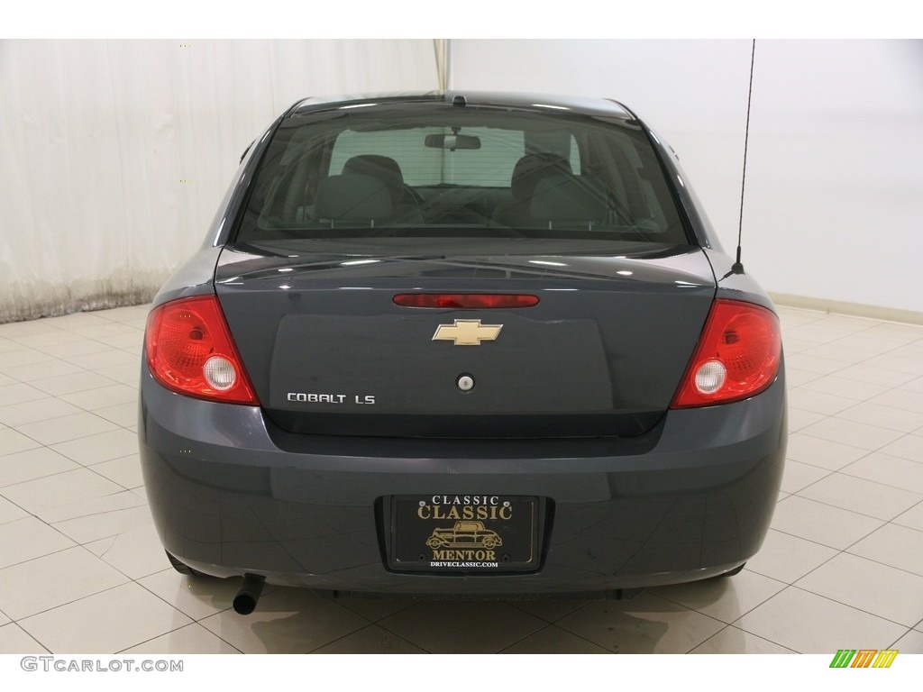 2008 Cobalt LS Sedan - Slate Metallic / Gray photo #13