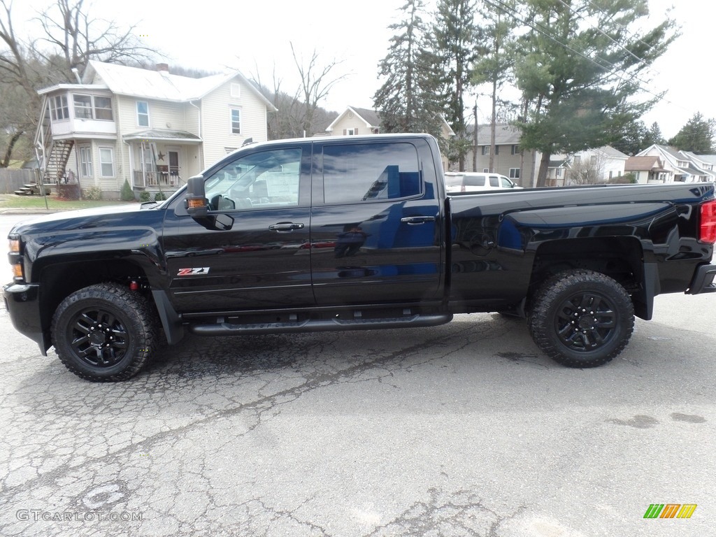 2017 Silverado 2500HD LT Crew Cab 4x4 - Black / Jet Black photo #5