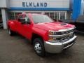 Red Hot - Silverado 3500HD Work Truck Crew Cab Dual Rear Wheel 4x4 Photo No. 3