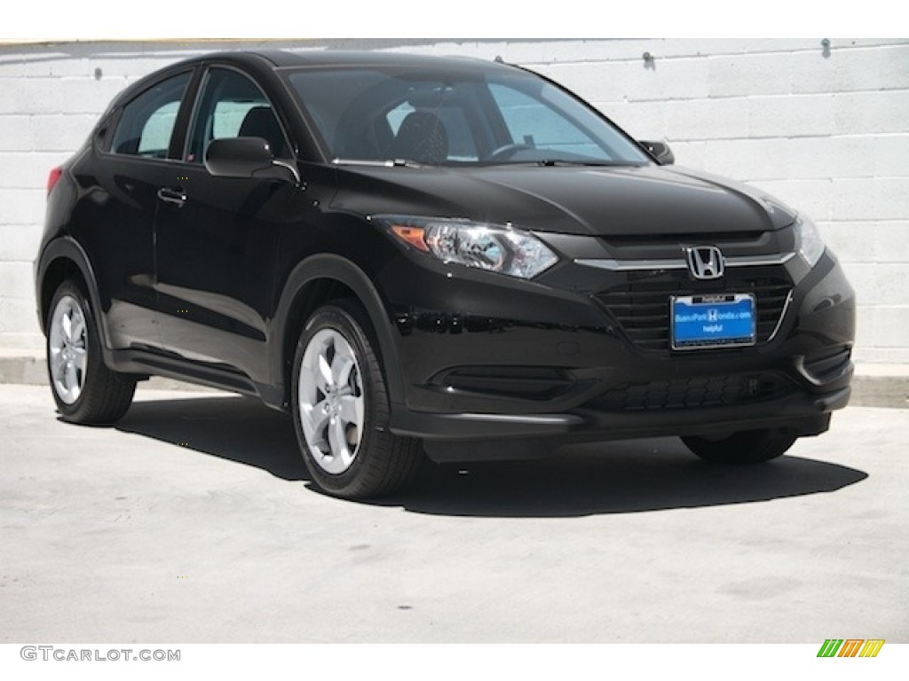 Crystal Black Pearl Honda HR-V