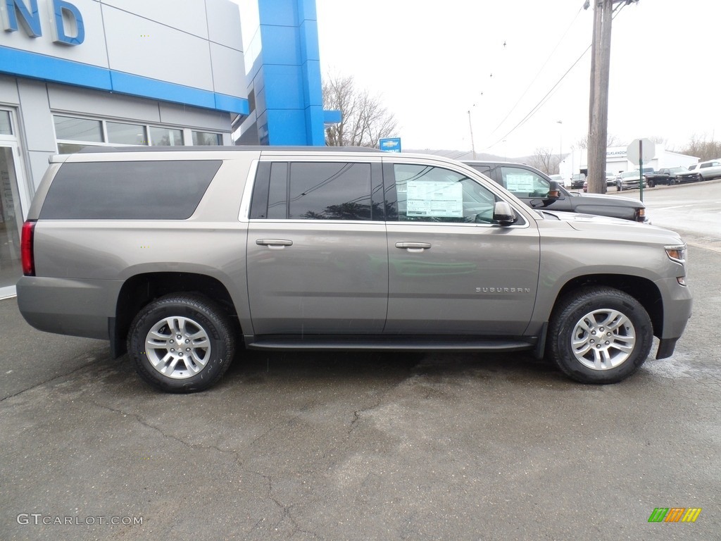 2017 Suburban LS 4WD - Pepperdust Metallic / Jet Black photo #1