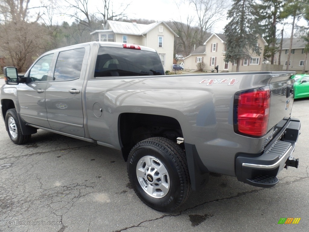 2017 Silverado 2500HD LT Crew Cab 4x4 - Pepperdust Metallic / Dark Ash/Jet Black photo #6