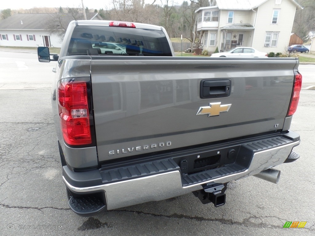 2017 Silverado 2500HD LT Crew Cab 4x4 - Pepperdust Metallic / Dark Ash/Jet Black photo #7