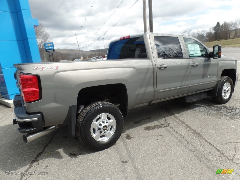 2017 Silverado 2500HD LT Crew Cab 4x4 - Pepperdust Metallic / Dark Ash/Jet Black photo #9