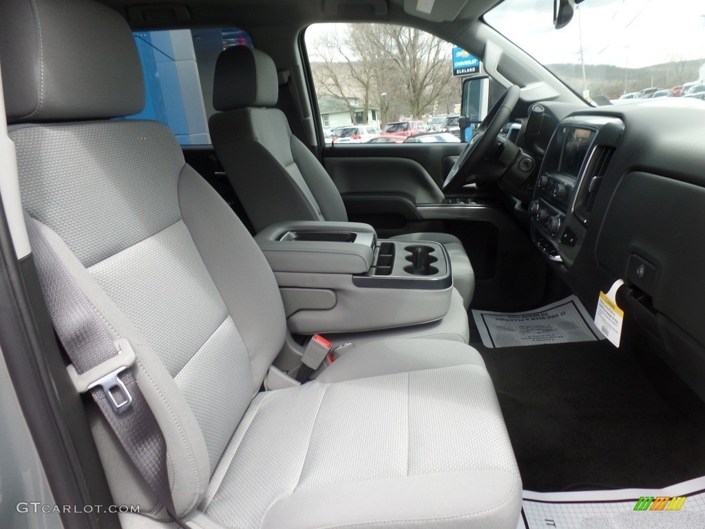 2017 Silverado 2500HD LT Crew Cab 4x4 - Pepperdust Metallic / Dark Ash/Jet Black photo #14