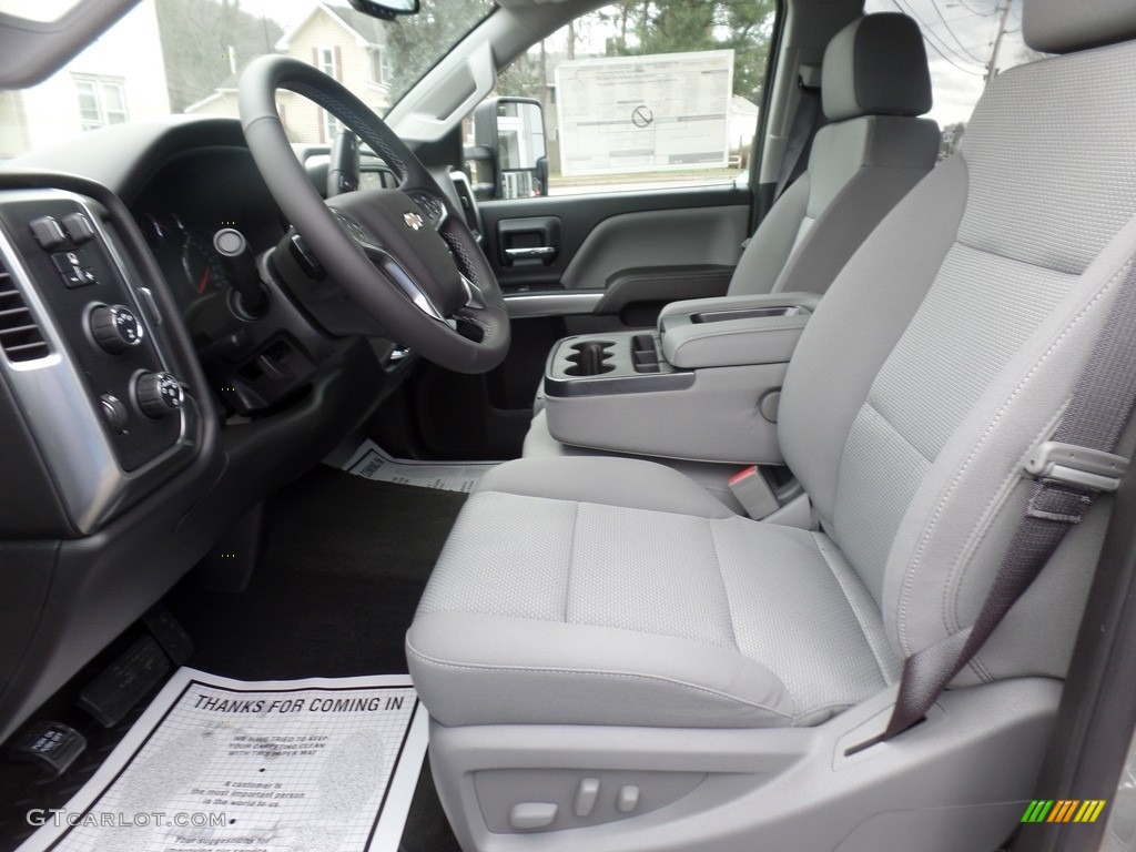 2017 Silverado 2500HD LT Crew Cab 4x4 - Pepperdust Metallic / Dark Ash/Jet Black photo #24