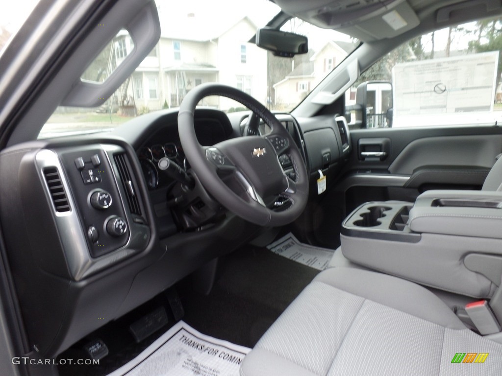 2017 Silverado 2500HD LT Crew Cab 4x4 - Pepperdust Metallic / Dark Ash/Jet Black photo #25