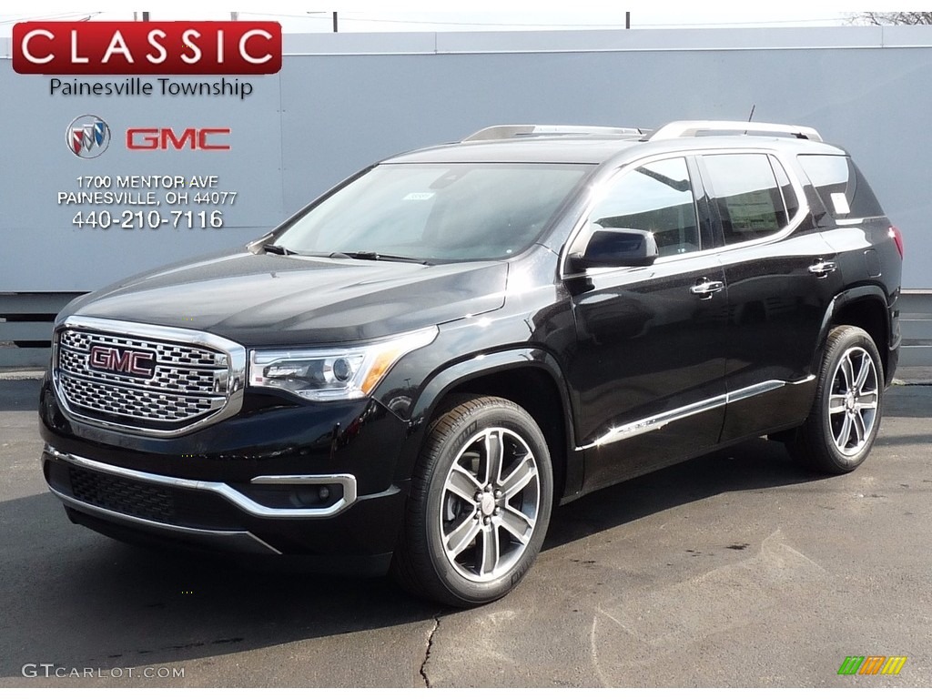 2017 Acadia Denali AWD - Ebony Twilight Metallic / Jet Black photo #1