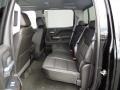 2017 GMC Sierra 2500HD Jet Black Interior Rear Seat Photo