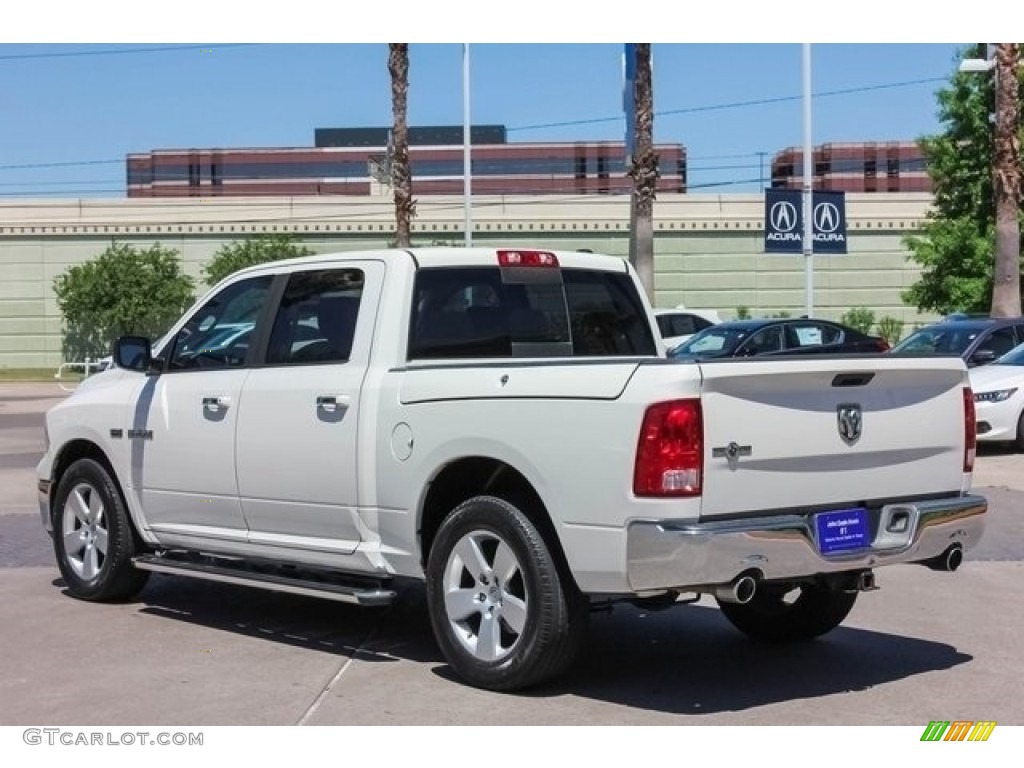 2009 Ram 1500 Lone Star Edition Crew Cab - Stone White / Dark Slate Gray photo #5