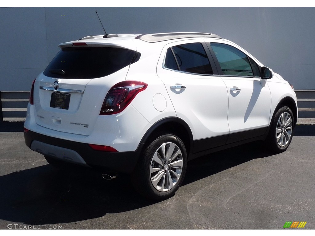 2017 Encore Essence AWD - Summit White / Shale photo #2