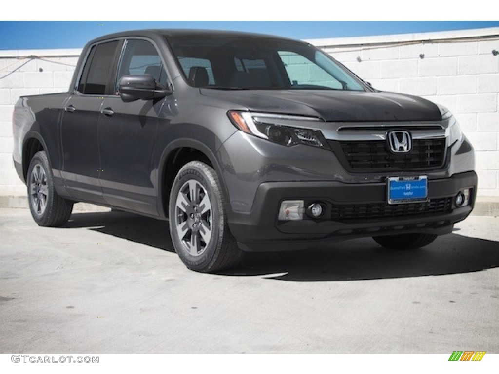 2017 Ridgeline RTL-T - Modern Steel Metallic / Gray photo #1