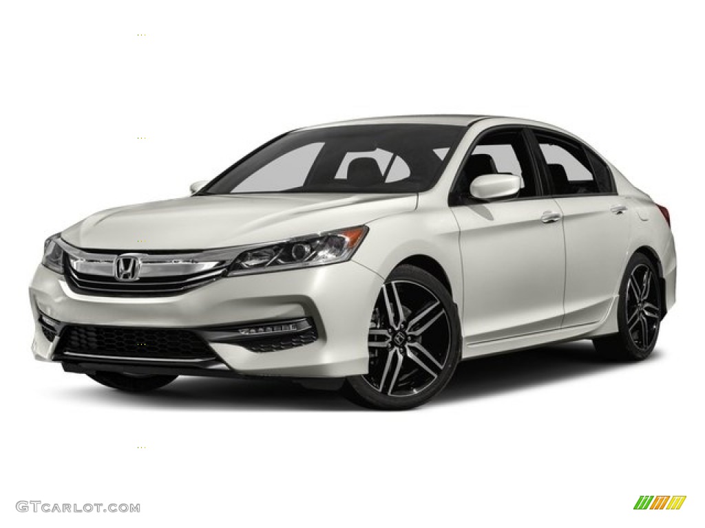 2017 Accord Sport Sedan - White Orchid Pearl / Black photo #17