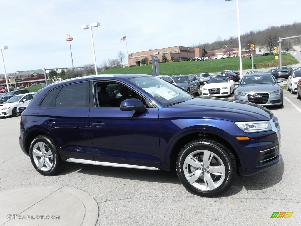 Navarra Blue Metallic 2018 Audi Q5 2.0 TFSI Premium quattro Exterior Photo #119701747