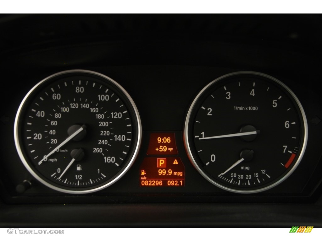 2008 5 Series 535xi Sedan - Platinum Bronze Metallic / Black Dakota Leather photo #8