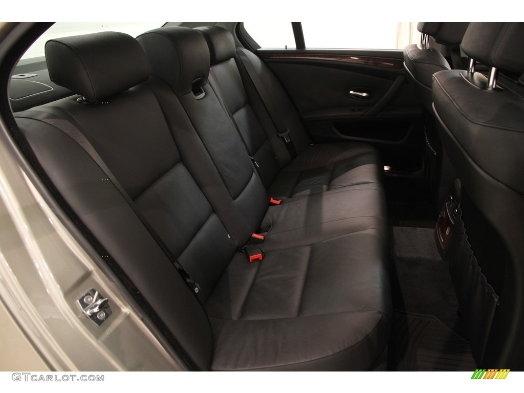 2008 5 Series 535xi Sedan - Platinum Bronze Metallic / Black Dakota Leather photo #18