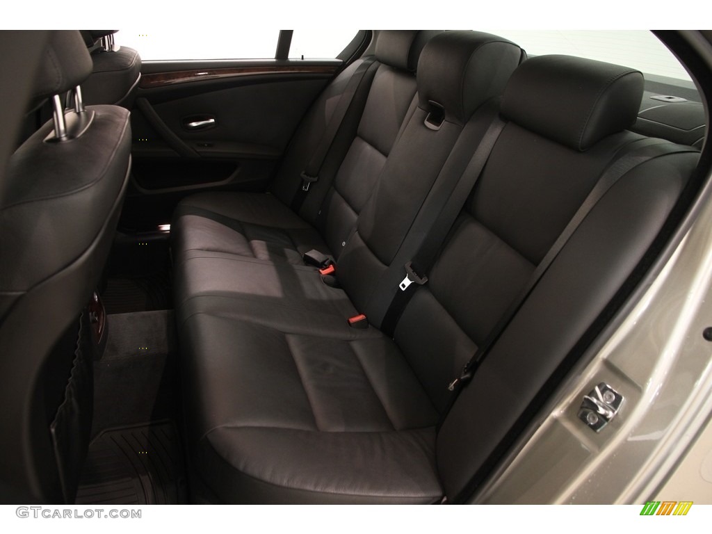 2008 5 Series 535xi Sedan - Platinum Bronze Metallic / Black Dakota Leather photo #19