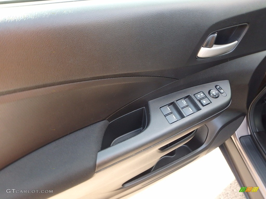 2014 CR-V LX AWD - Urban Titanium Metallic / Black photo #20