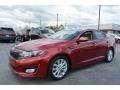 2014 Remington Red Kia Optima EX  photo #6