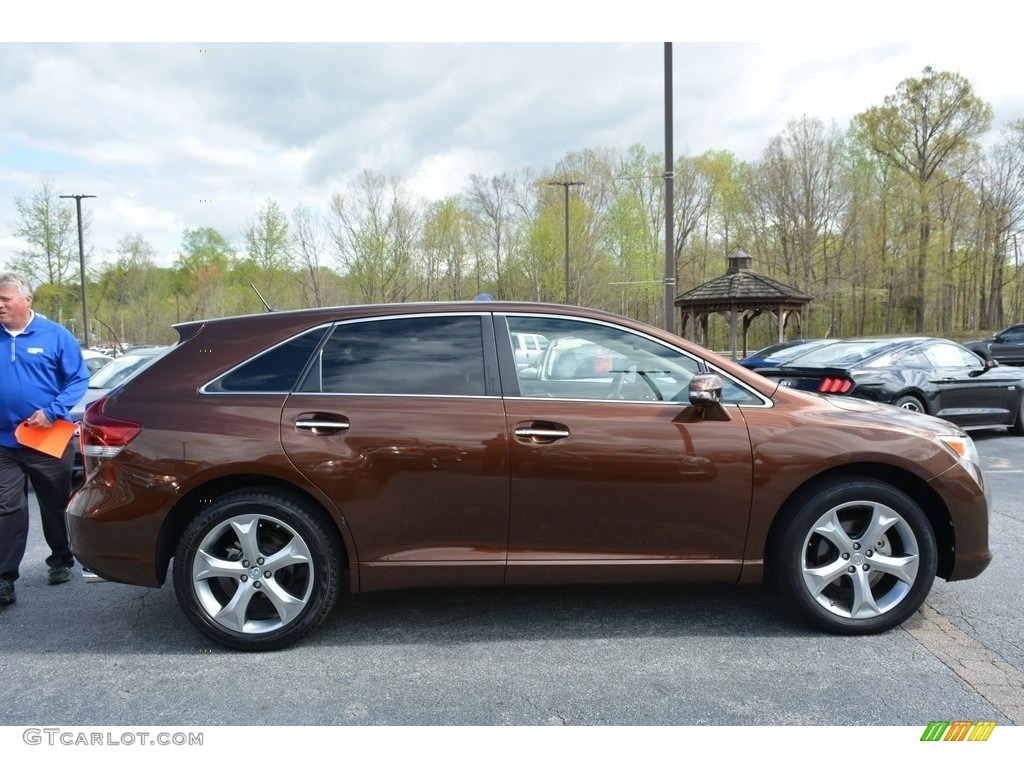 2014 Venza XLE - Sunset Bronze Mica / Ivory photo #2