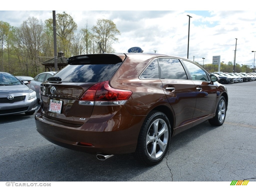 2014 Venza XLE - Sunset Bronze Mica / Ivory photo #3